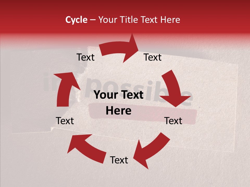 Fantasy Close Up Adversity PowerPoint Template