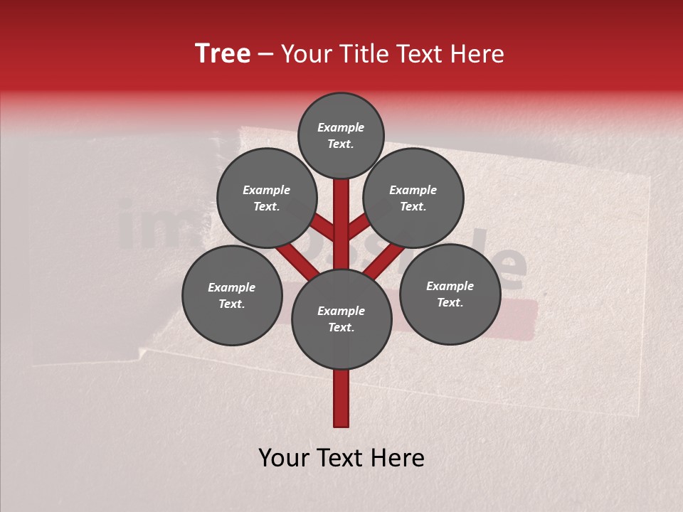 Fantasy Close Up Adversity PowerPoint Template