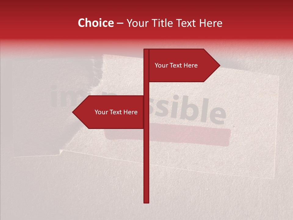 Fantasy Close Up Adversity PowerPoint Template