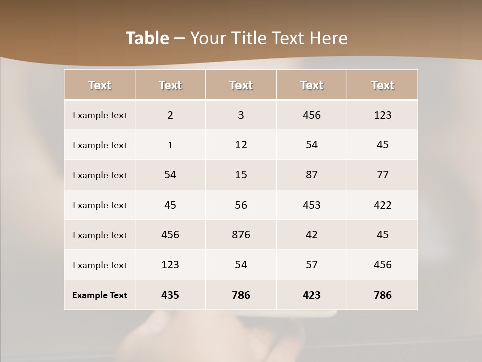Bill Document Control PowerPoint Template
