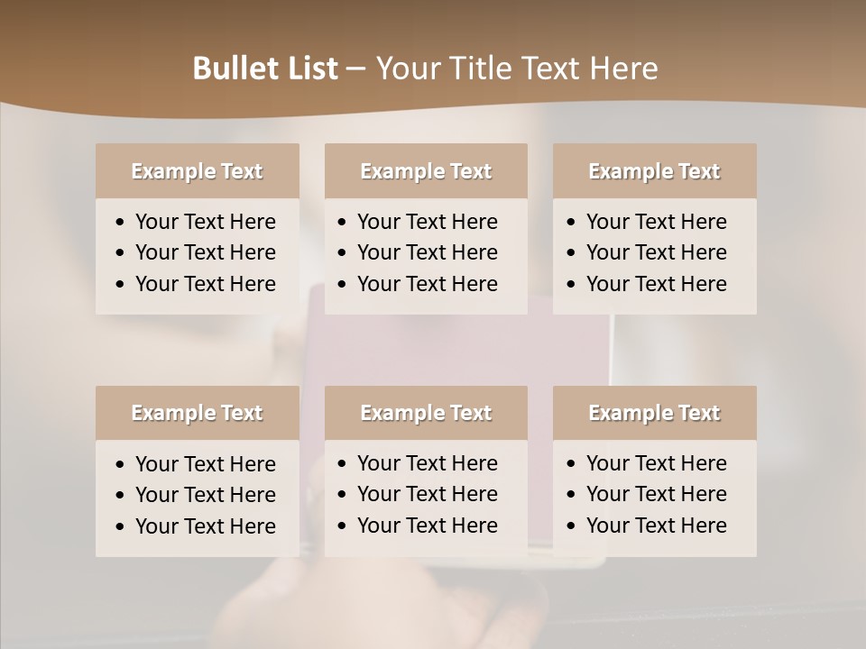 Bill Document Control PowerPoint Template