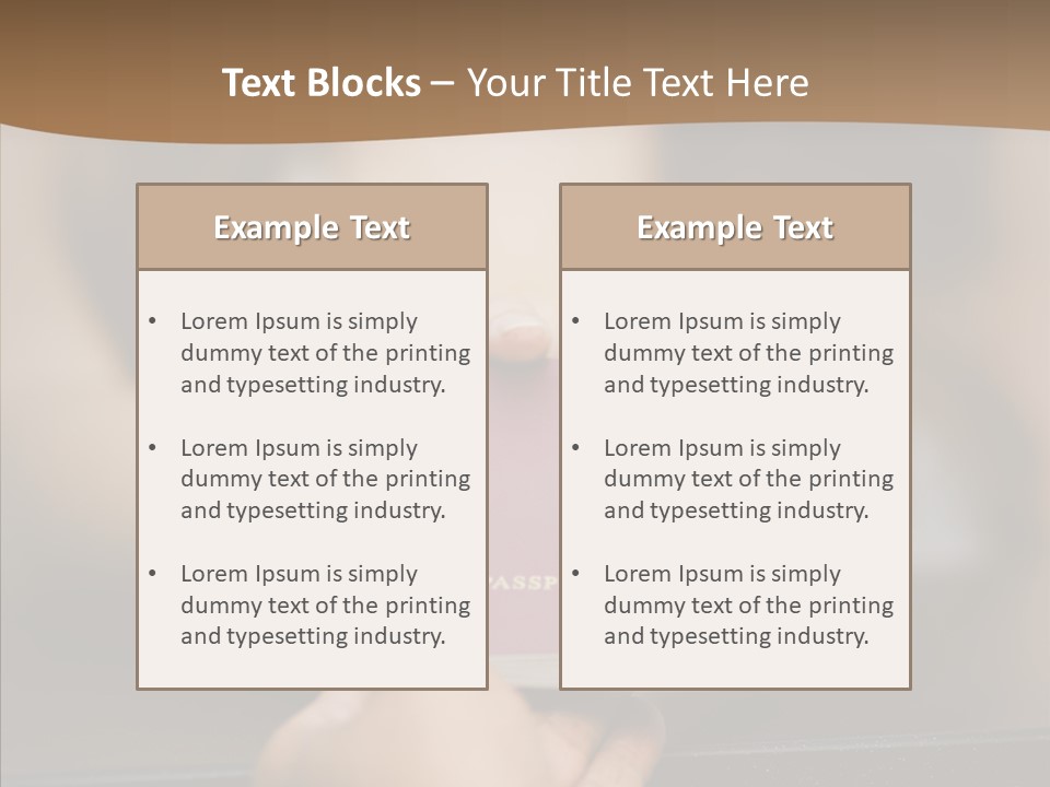 Bill Document Control PowerPoint Template