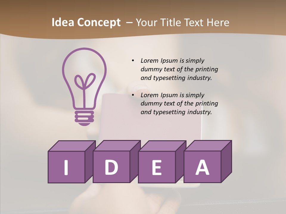 Bill Document Control PowerPoint Template