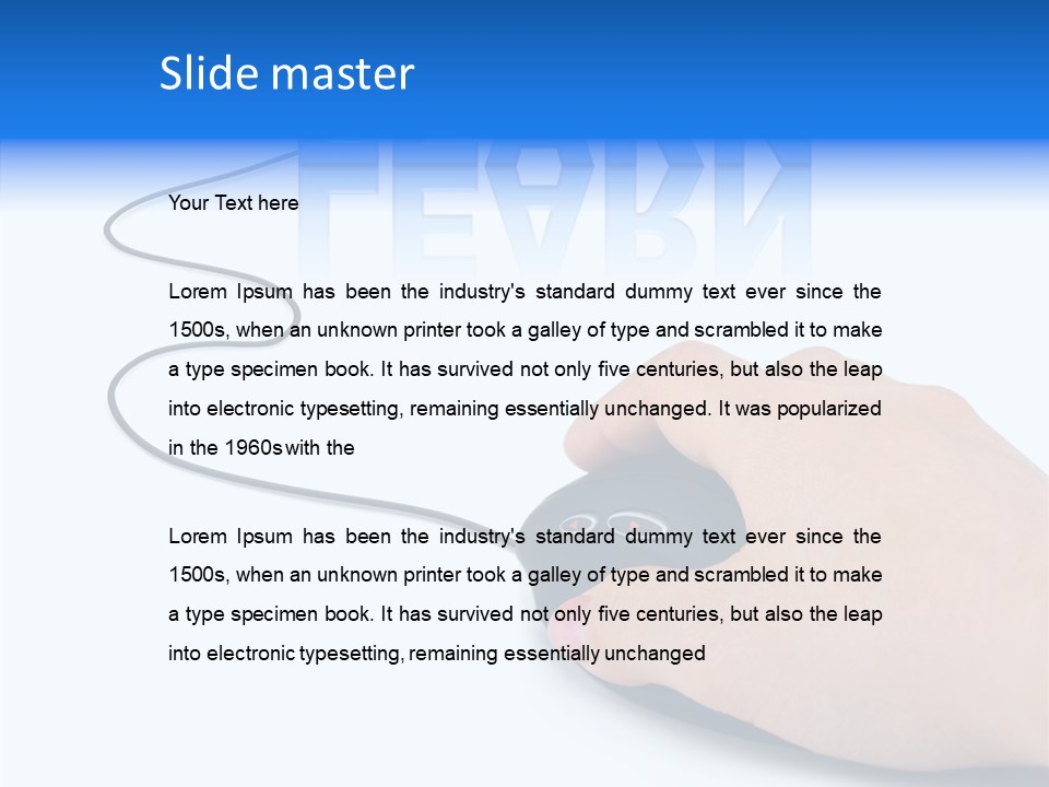 Web E Learning College PowerPoint Template