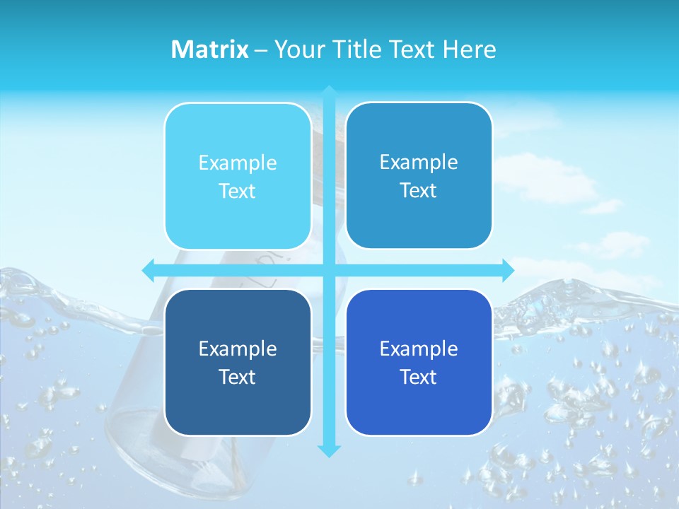 Ideas Solitude Sky PowerPoint Template