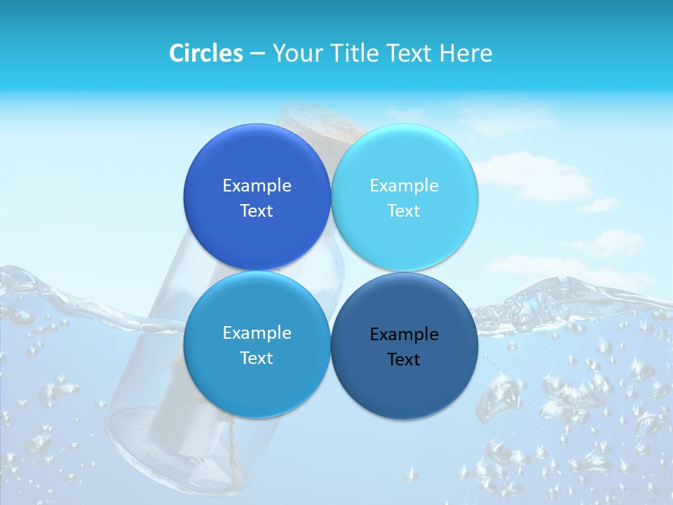 Ideas Solitude Sky PowerPoint Template