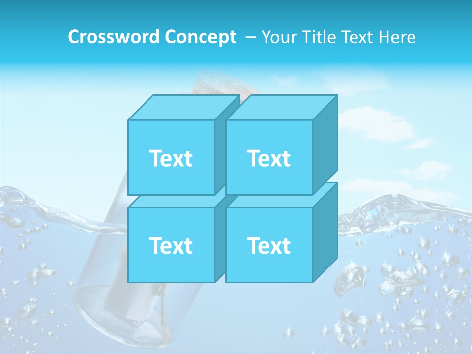 Ideas Solitude Sky PowerPoint Template