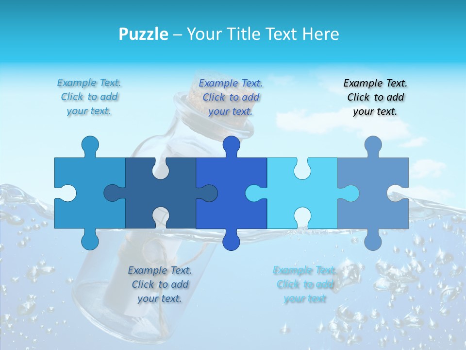 Ideas Solitude Sky PowerPoint Template