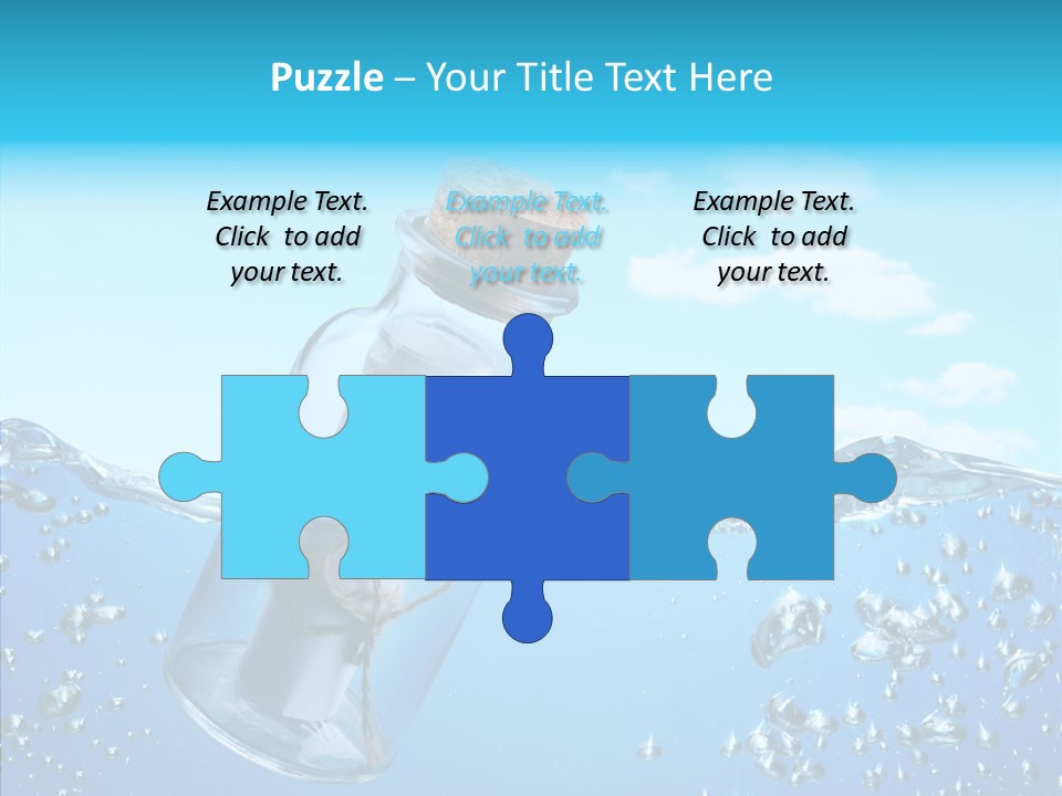 Ideas Solitude Sky PowerPoint Template