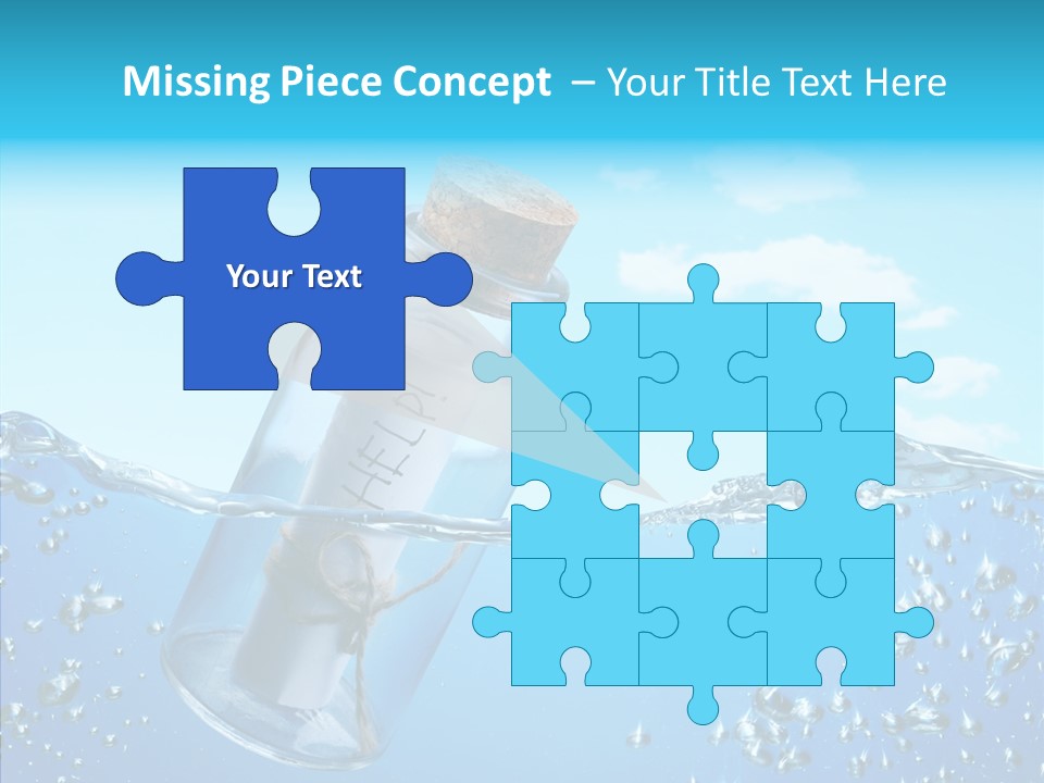 Ideas Solitude Sky PowerPoint Template