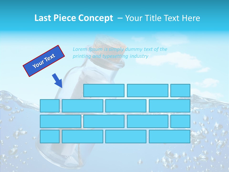 Ideas Solitude Sky PowerPoint Template