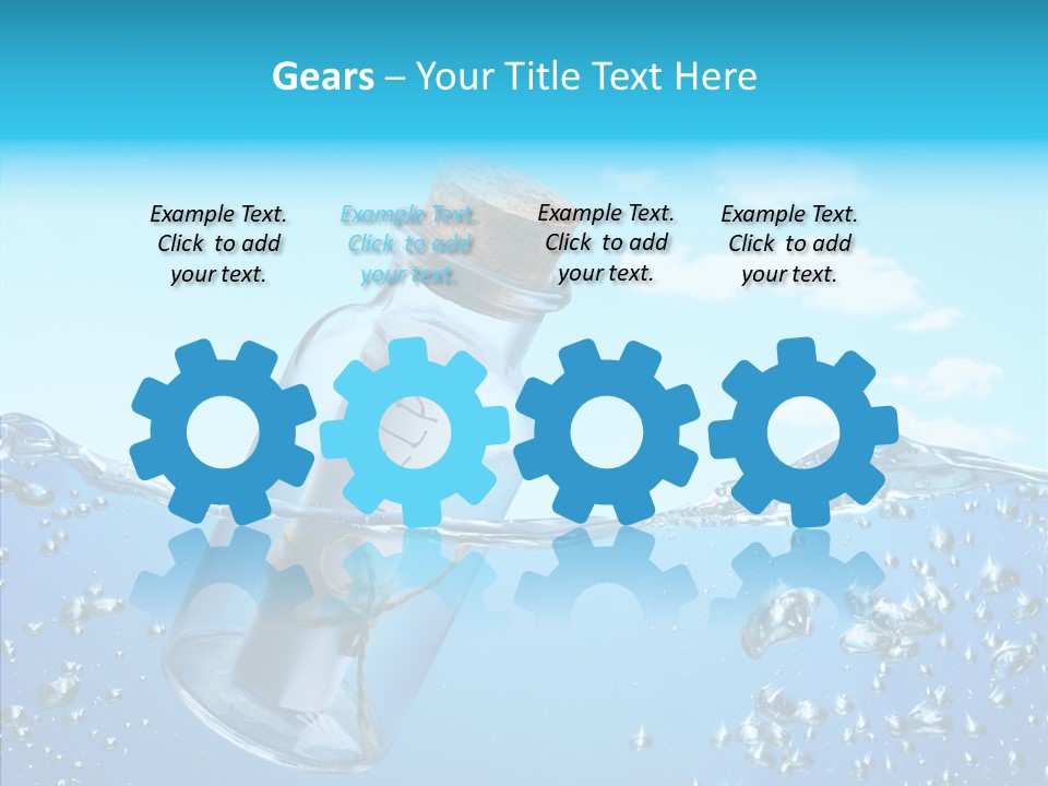 Ideas Solitude Sky PowerPoint Template