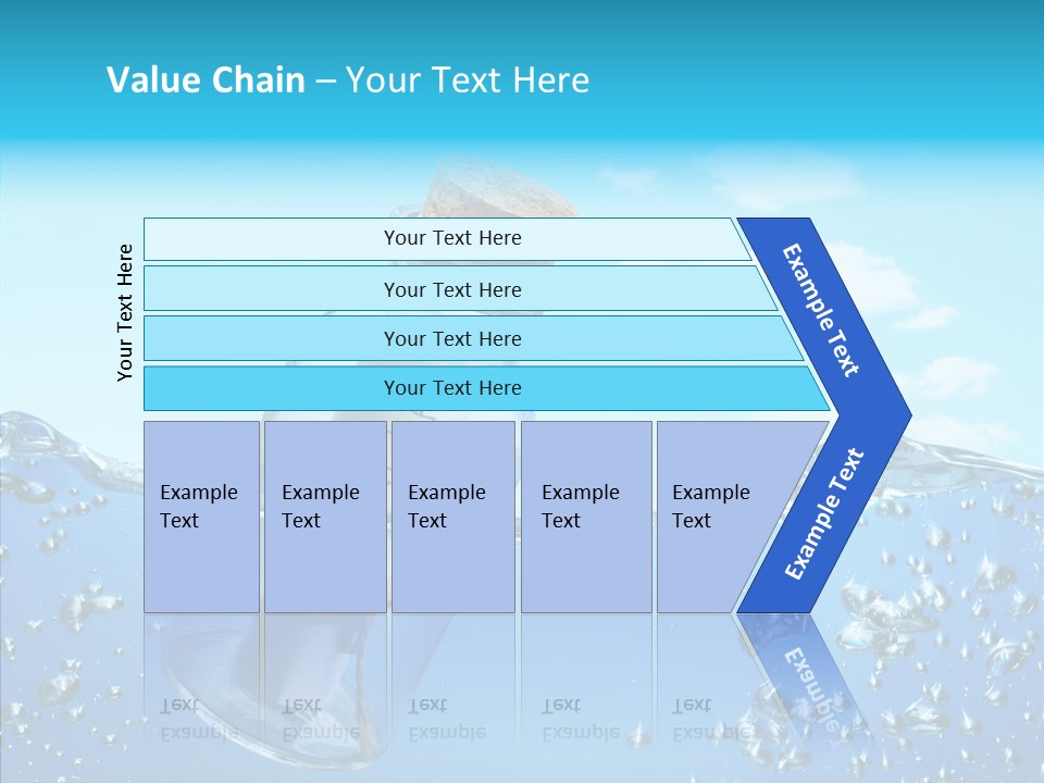 Ideas Solitude Sky PowerPoint Template