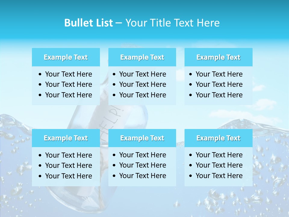 Ideas Solitude Sky PowerPoint Template