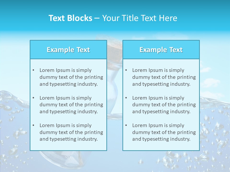 Ideas Solitude Sky PowerPoint Template