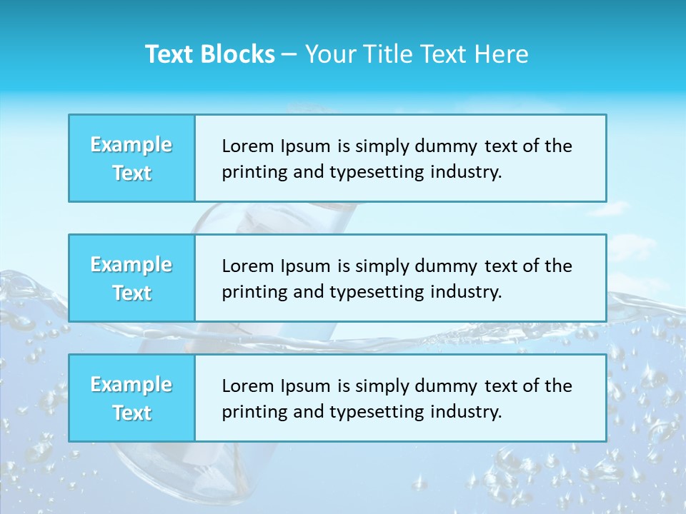 Ideas Solitude Sky PowerPoint Template