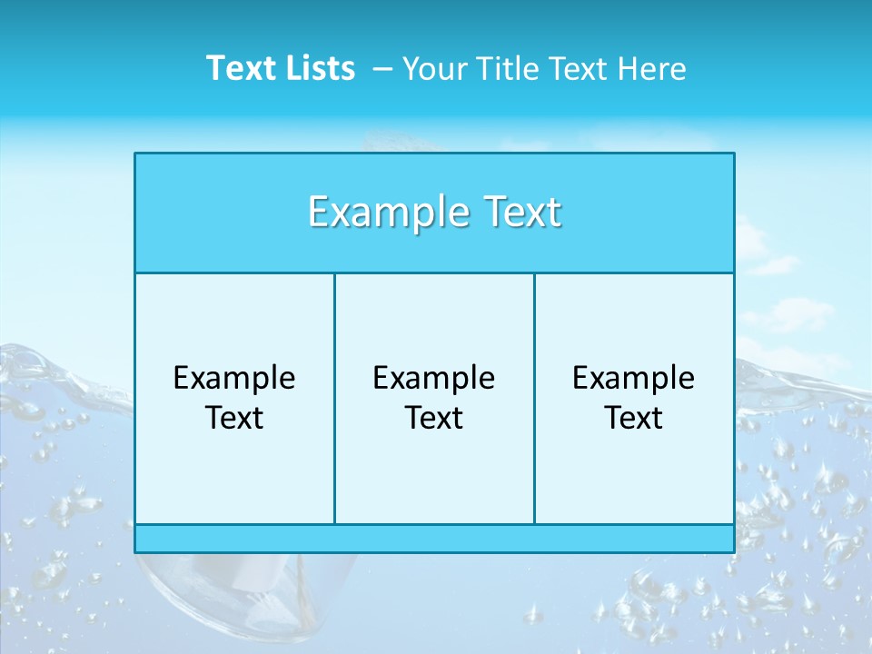 Ideas Solitude Sky PowerPoint Template