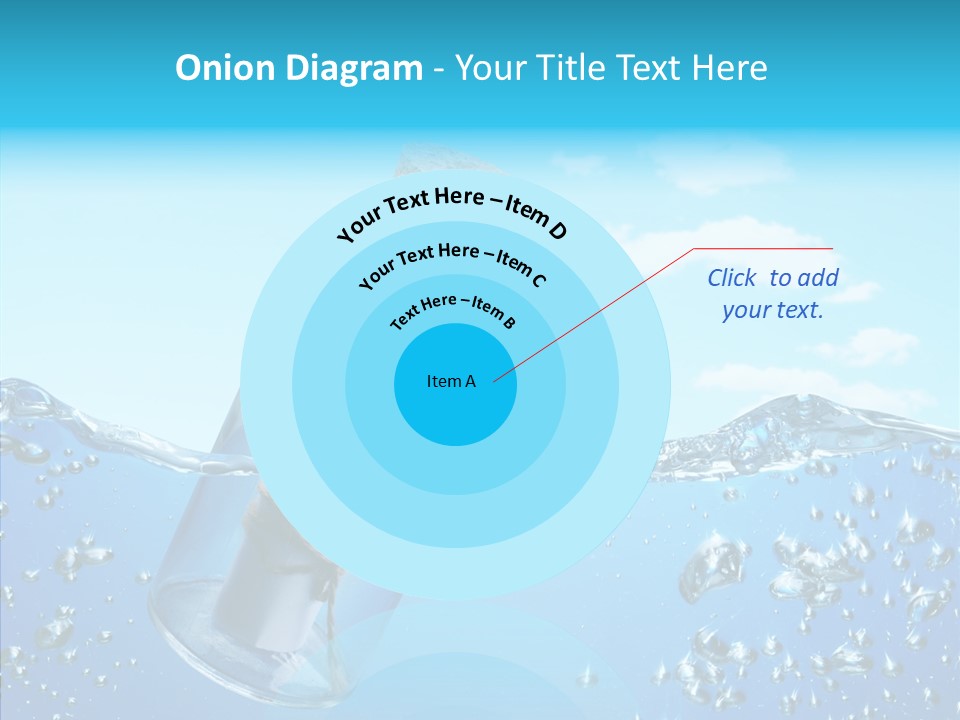 Ideas Solitude Sky PowerPoint Template