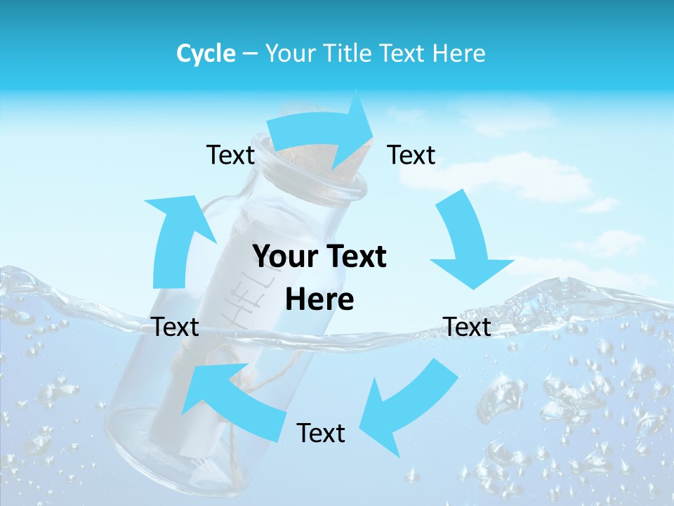 Ideas Solitude Sky PowerPoint Template