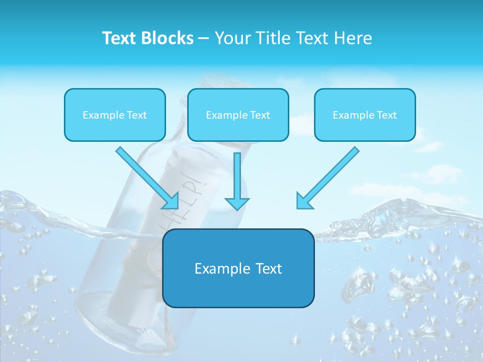Ideas Solitude Sky PowerPoint Template