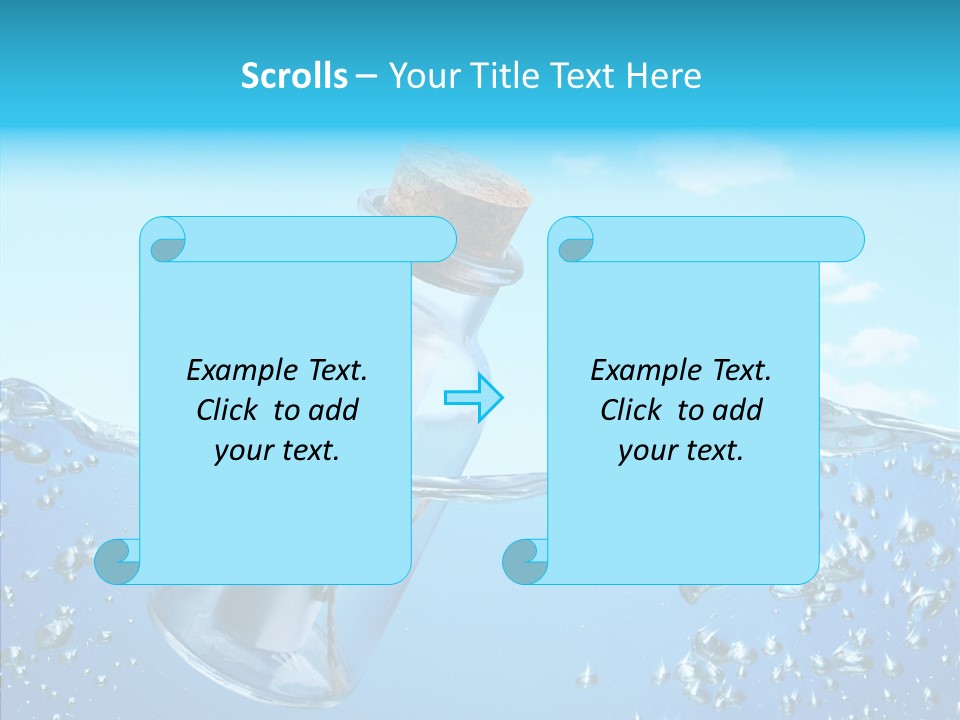 Ideas Solitude Sky PowerPoint Template
