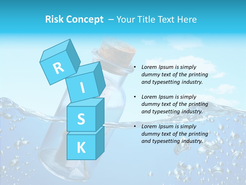 Ideas Solitude Sky PowerPoint Template