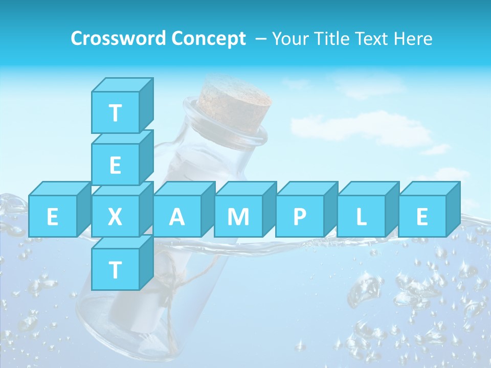 Ideas Solitude Sky PowerPoint Template