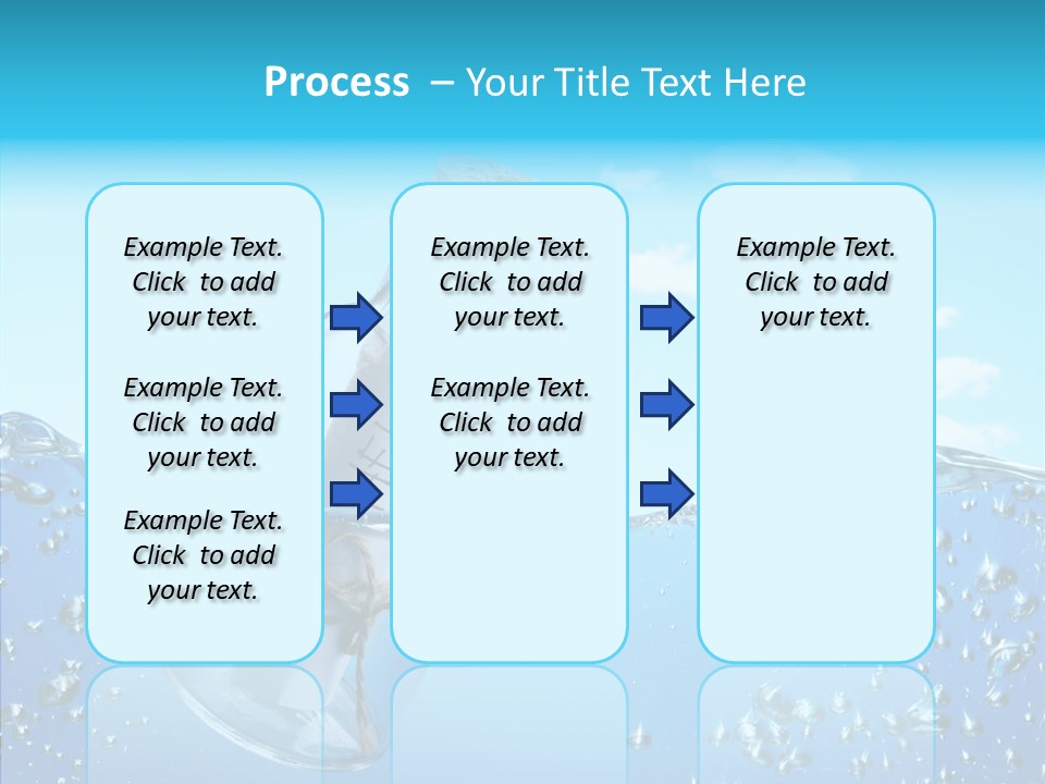 Ideas Solitude Sky PowerPoint Template