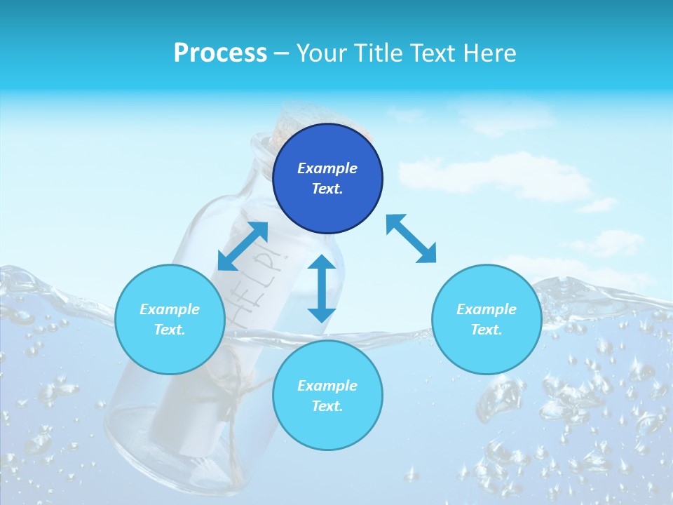 Ideas Solitude Sky PowerPoint Template