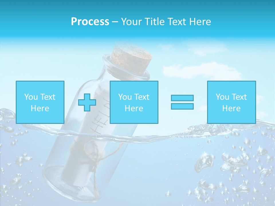 Ideas Solitude Sky PowerPoint Template