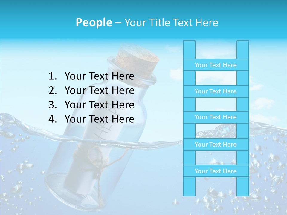 Ideas Solitude Sky PowerPoint Template