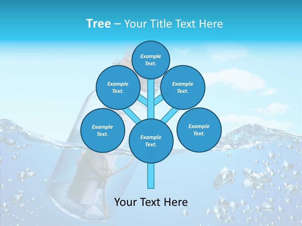 Ideas Solitude Sky PowerPoint Template