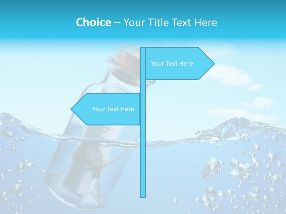 Ideas Solitude Sky PowerPoint Template