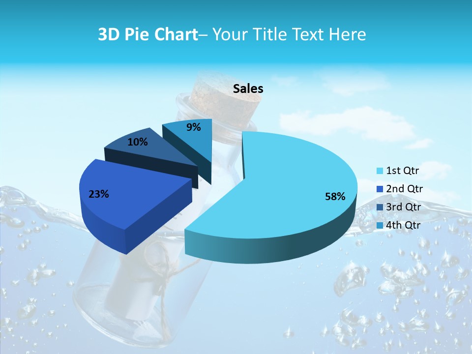 Ideas Solitude Sky PowerPoint Template