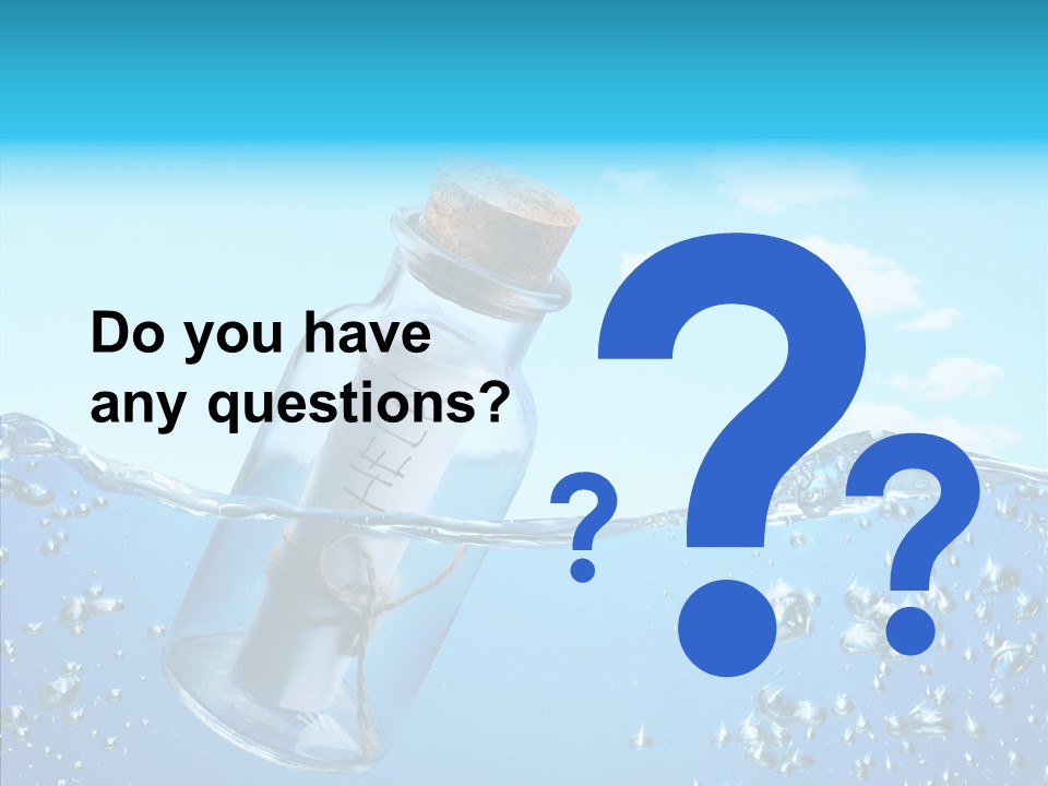 Ideas Solitude Sky PowerPoint Template