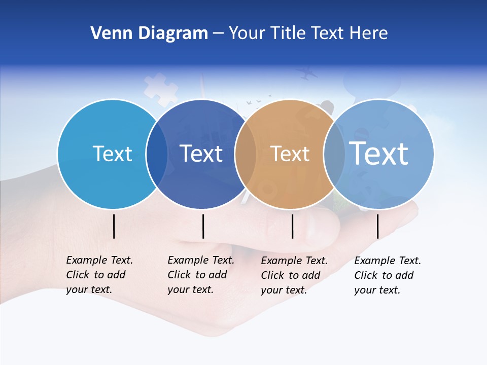 Strategy Plane Landscape PowerPoint Template