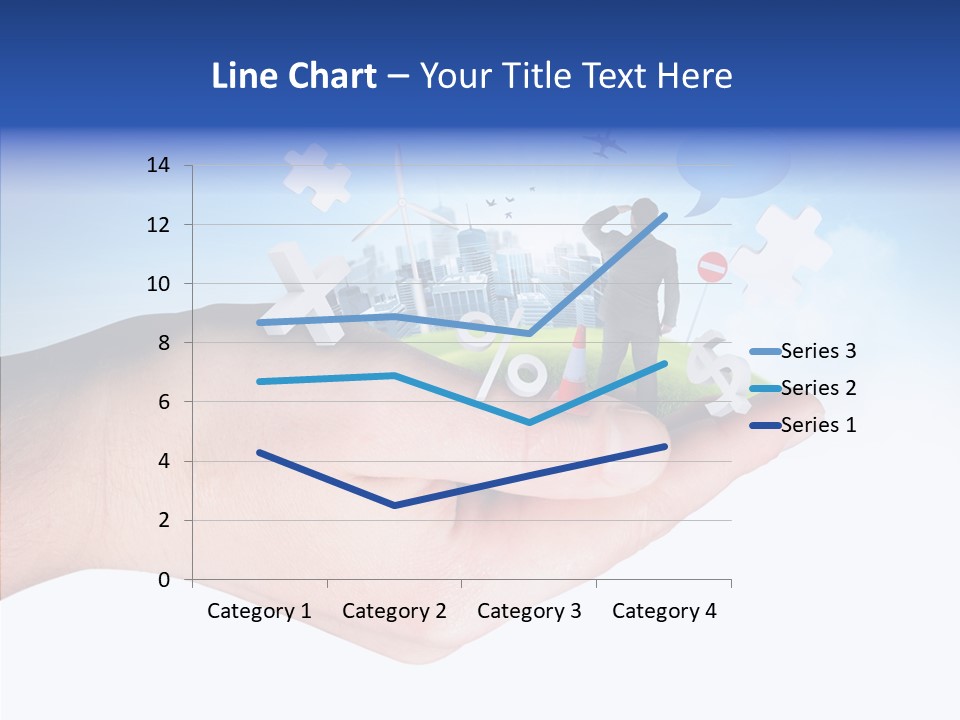 Strategy Plane Landscape PowerPoint Template