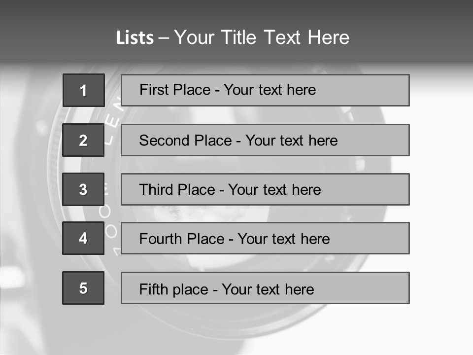 Macro Instrument Hobbies PowerPoint Template