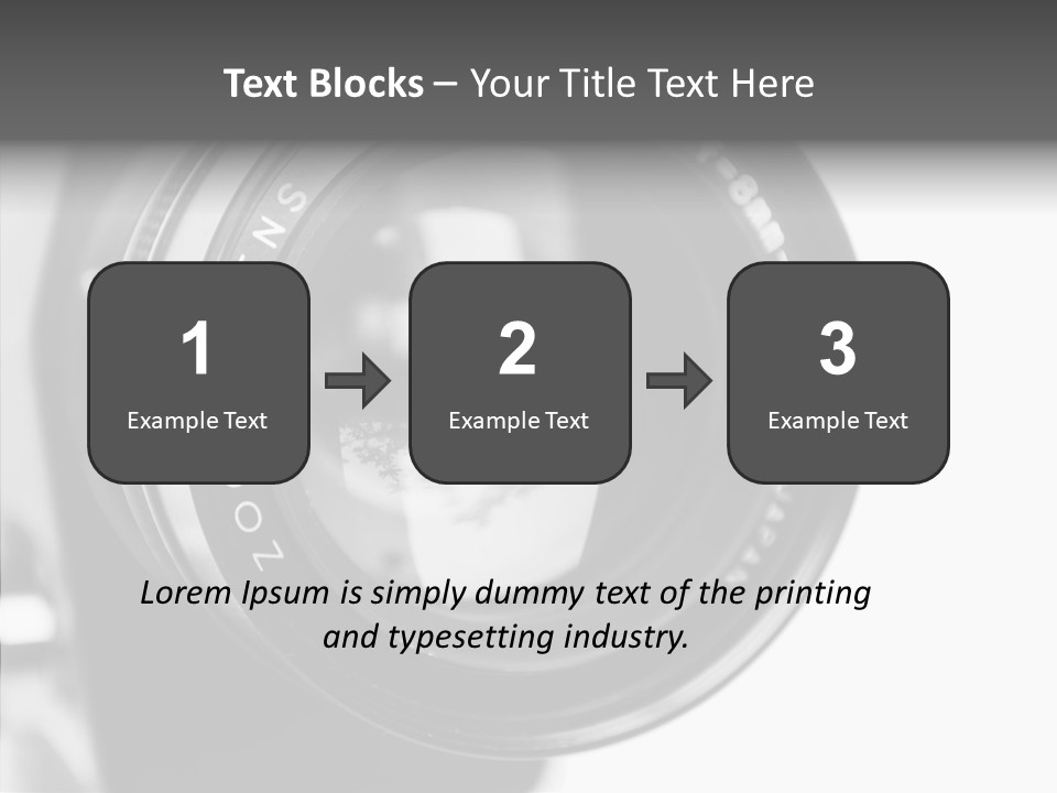 Macro Instrument Hobbies PowerPoint Template