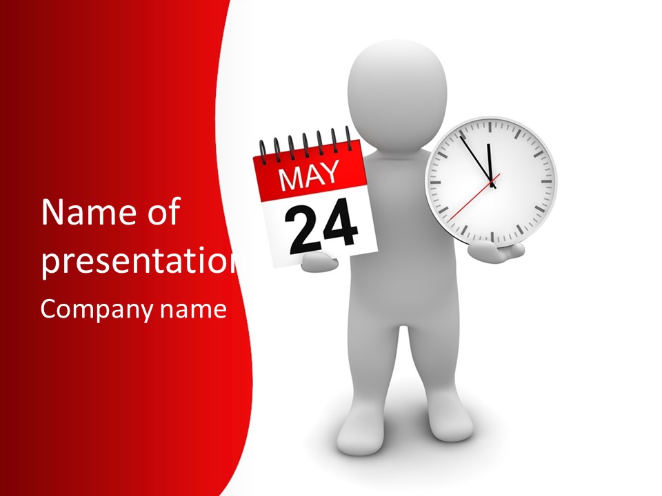 Day Face Month PowerPoint Template