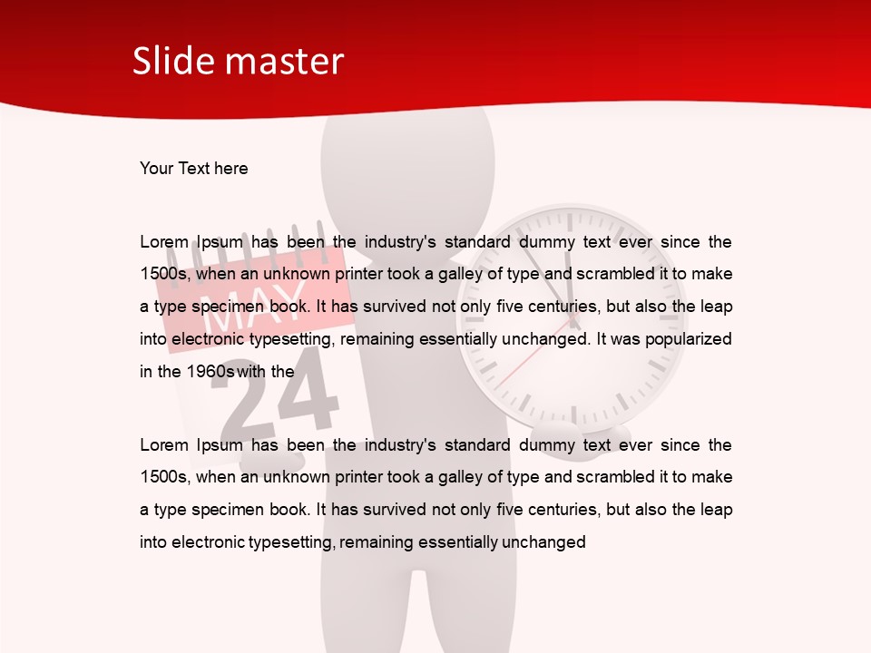 Day Face Month PowerPoint Template