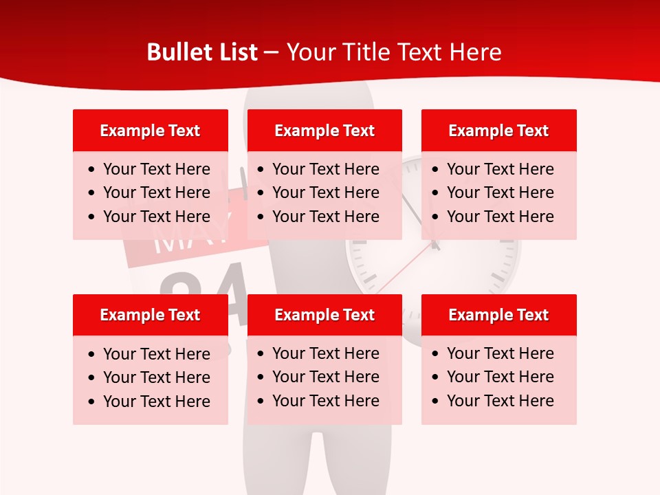 Day Face Month PowerPoint Template