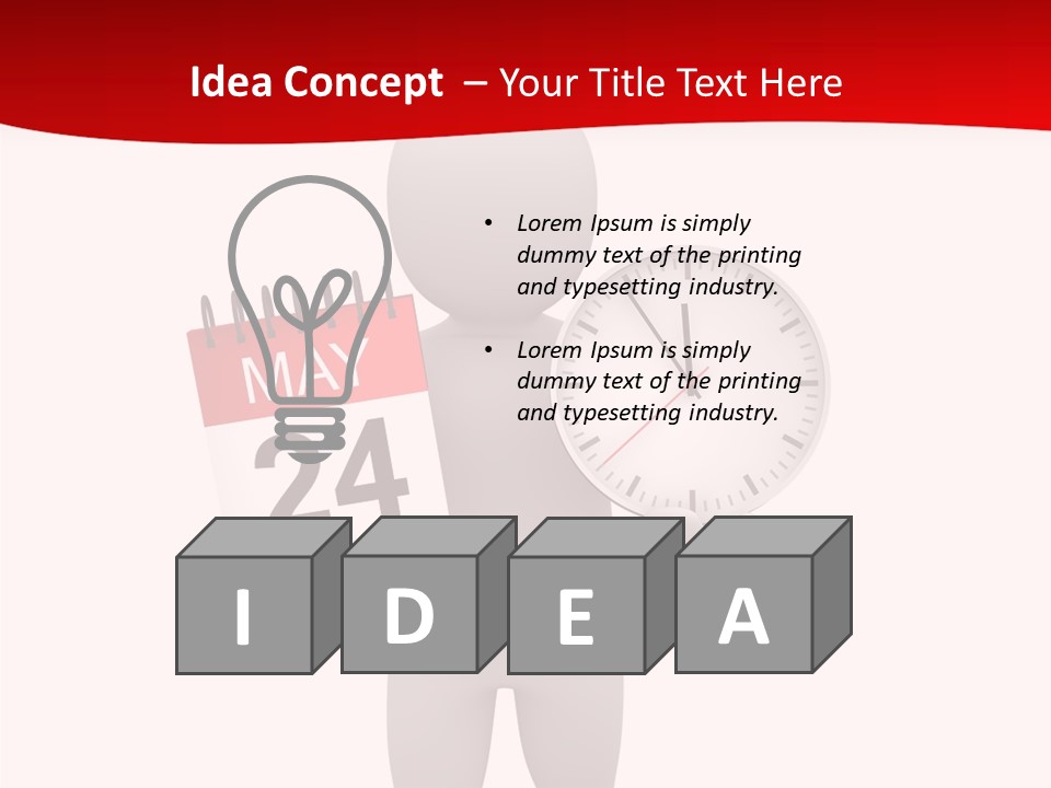 Day Face Month PowerPoint Template