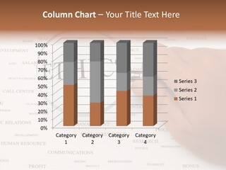 Letter Collection Lens PowerPoint Template