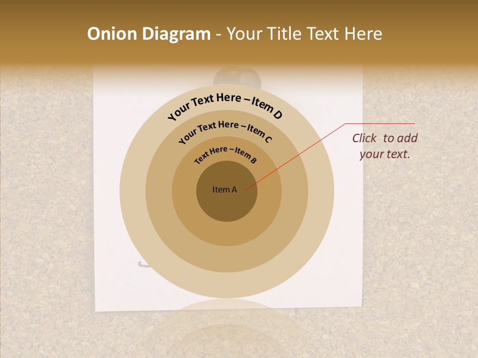 Pinned Work Adhesive PowerPoint Template