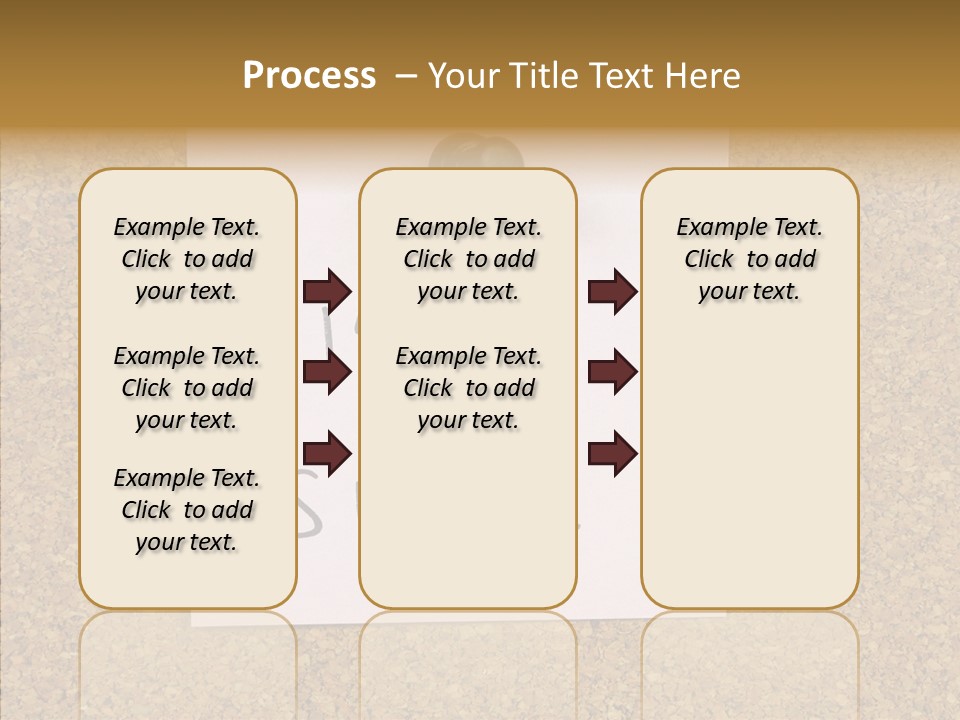 Pinned Work Adhesive PowerPoint Template