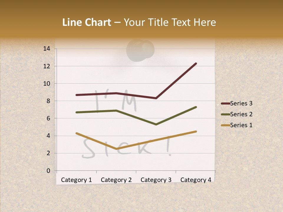 Pinned Work Adhesive PowerPoint Template