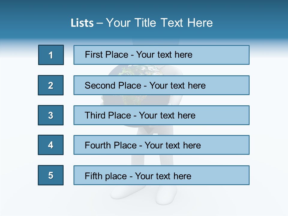 Win Atmosphere Continents PowerPoint Template