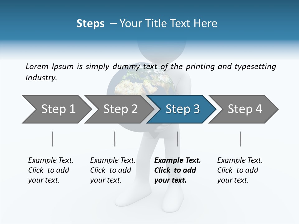 Win Atmosphere Continents PowerPoint Template