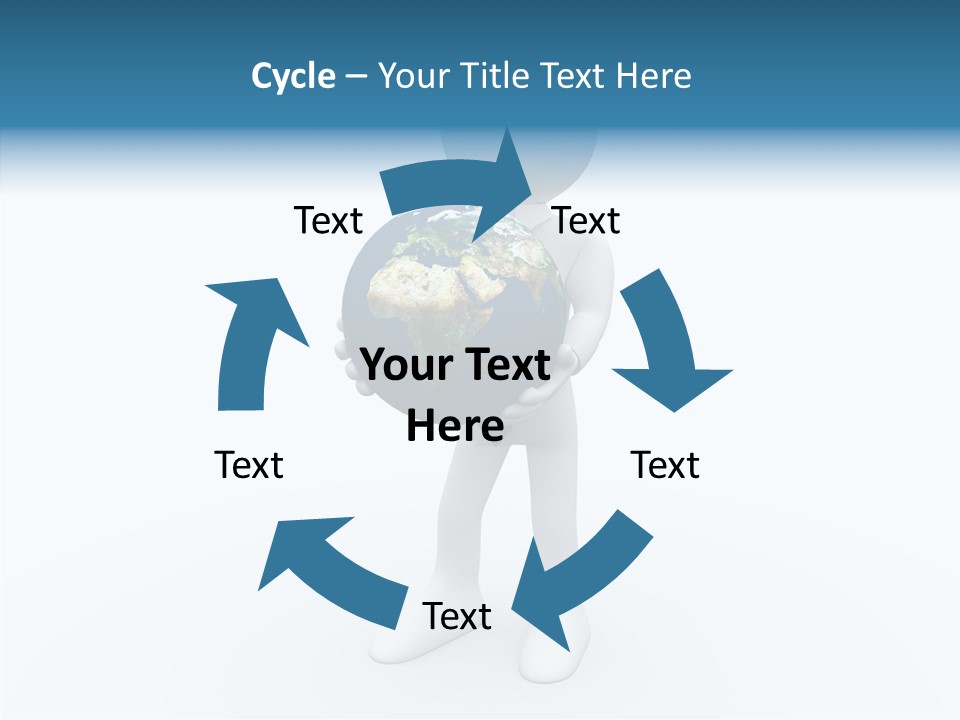 Win Atmosphere Continents PowerPoint Template
